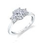 Oval Cut Three Stone Engagement Ring