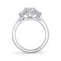 Oval Cut Three Stone Engagement Ring