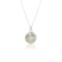 Silver Four Star Wave Pendant