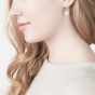Four Star Wave Earrings