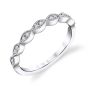 Diamond Stackable Wedding Band - Madeleina