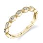 Diamond Stackable Wedding Band - Madeleina