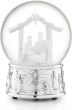 Musical Nativity Snow Globe