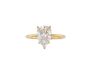 Pear Cut Solitaire Engagement Ring