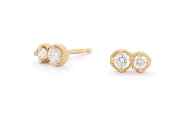 Double Diamond Festival Studs