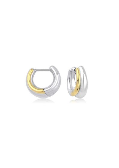 Mixed Metal "Den" Earrings