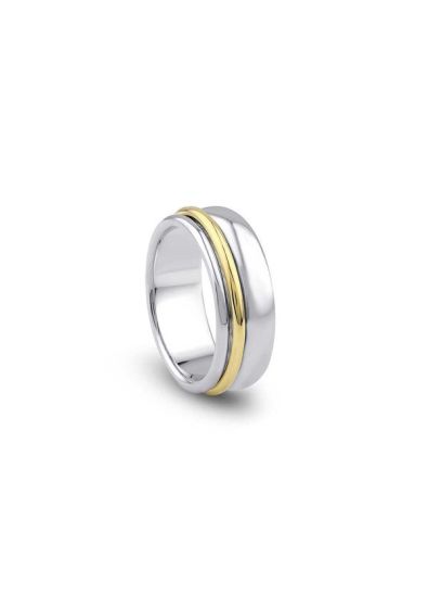 Mixed Metal "Sufi" Ring