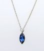 Marquise-Cut Blue Sapphire Necklace