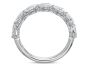 18K White Gold Grand Aire Diamond Band