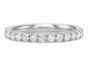 Platinum Comfort Fit Eternity Band