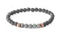 Stonehenge Metallica Silver Bracelet