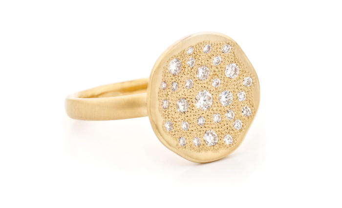 Diamond 'Stardust' Ring