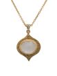 Moonstone & Diamond Pendant
