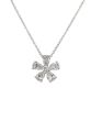 Diamond Flower Pendant