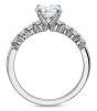 18K White Gold Engagement Ring