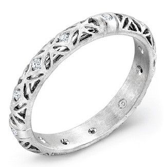 18K Wedding Band