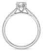 18K White Gold Engagement Ring