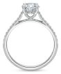 18K White Gold Diamond Engagement Ring
