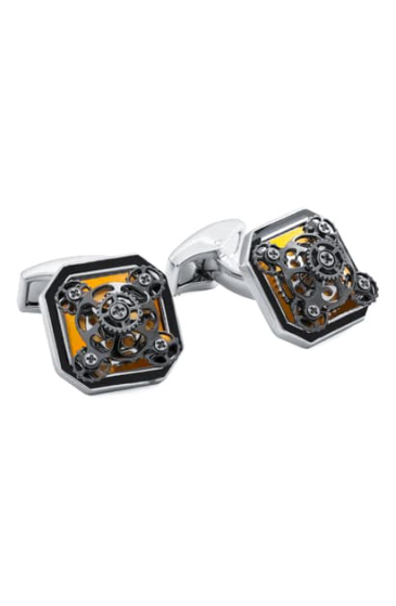 Diablo Octagonno Gear Cufflinks