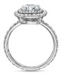 18K White Gold Diamond Engagement Ring