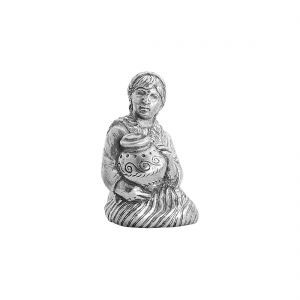Girl With Flour Jar