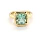 Green Tourmaline Ring