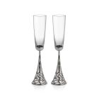 Heart Toasting Flutes