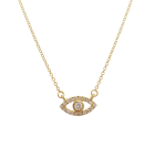 Diamond Evil Eye Pendant