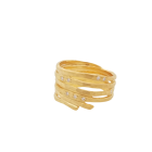 Hammered Layered Ring