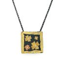 18K Yellow & Rose Gold Pendant