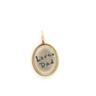'Love, Dad' Charm