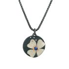 Platinum Sapphire Pendant