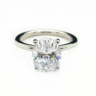 Platinum Semi-Mount Engagement Ring