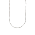 White Gold Necklace with 43 Diamonds