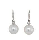 South Sea Pearl & Diamon Earrings