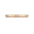Dunes Narrow Diamond Brushed Band