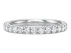 Platinum Comfort Fit Eternity Band