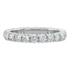 Platinum Diamond Eternity Band