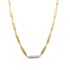 Hammered Link Necklace