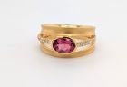 Pink Tourmaline Ring