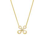 Fine Vine White Diamond Necklace