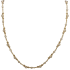 Bezel Set Diamond Necklace