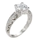 18K & Diamond Engagement Ring