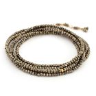 Pyrite Wrap Bracelet - Necklace