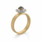 18K Diamond Engagement Ring
