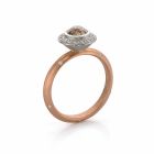 18K Diamond Engagement Ring