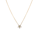 Peridot & Diamond Star Pendant