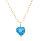 Blue Topaz Pendant