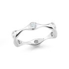 Diamond "Bamboo" Ring