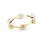 Diamond "Bamboo" Ring